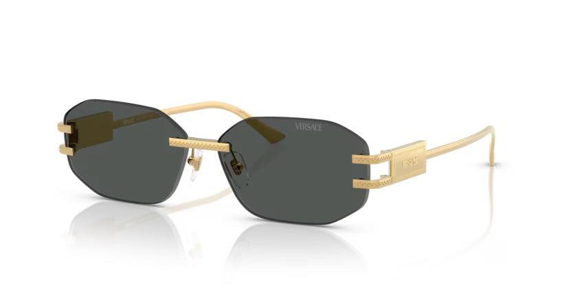 Versace | 2274 | Gold - iKANDi Sunglasses