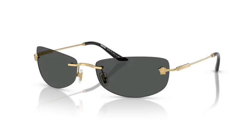 Versace | 2279 | Gold - iKANDi Sunglasses