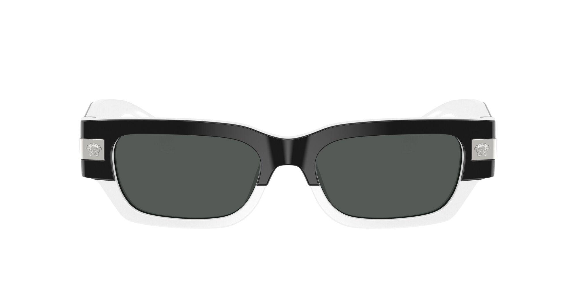 Versace | 4465 | Top Black/White - iKANDi Sunglasses