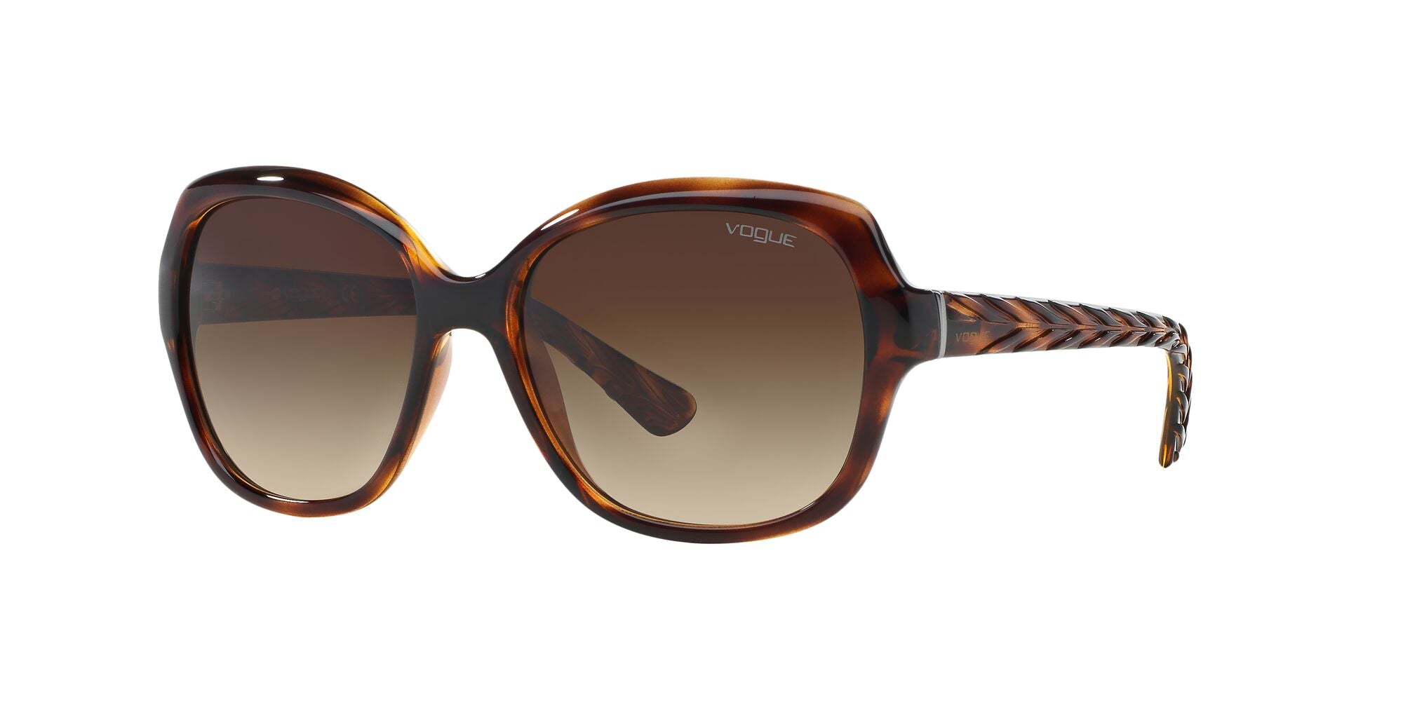 Vogue Eyewear | VO2871S | Striped Dark Havana