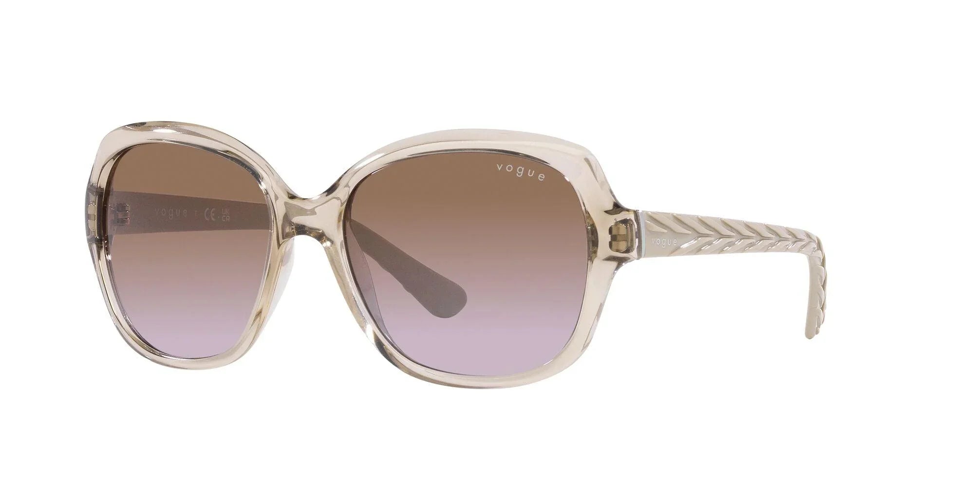 Vogue Eyewear | VO2871S | Transparent Light Brown - iKANDi Sunglasses