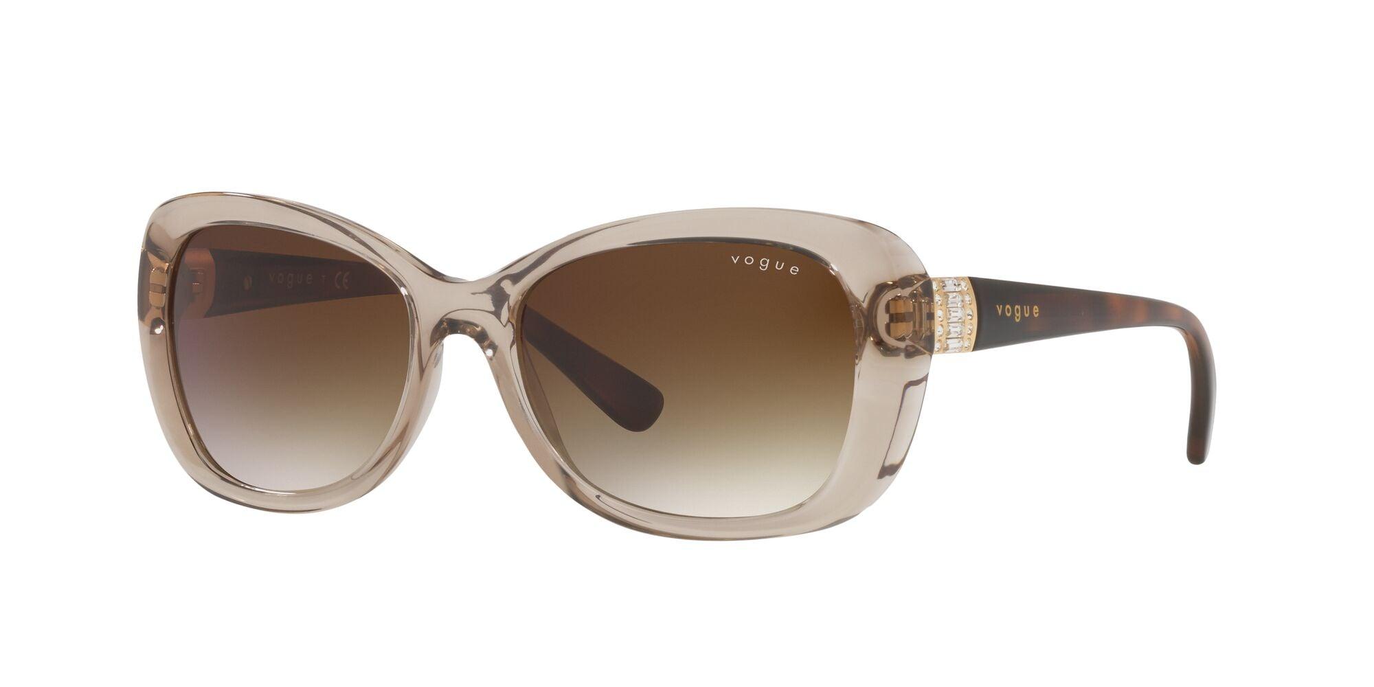 Vogue Eyewear | VO2943SB | Transparent Light Brown - iKANDi Sunglasses