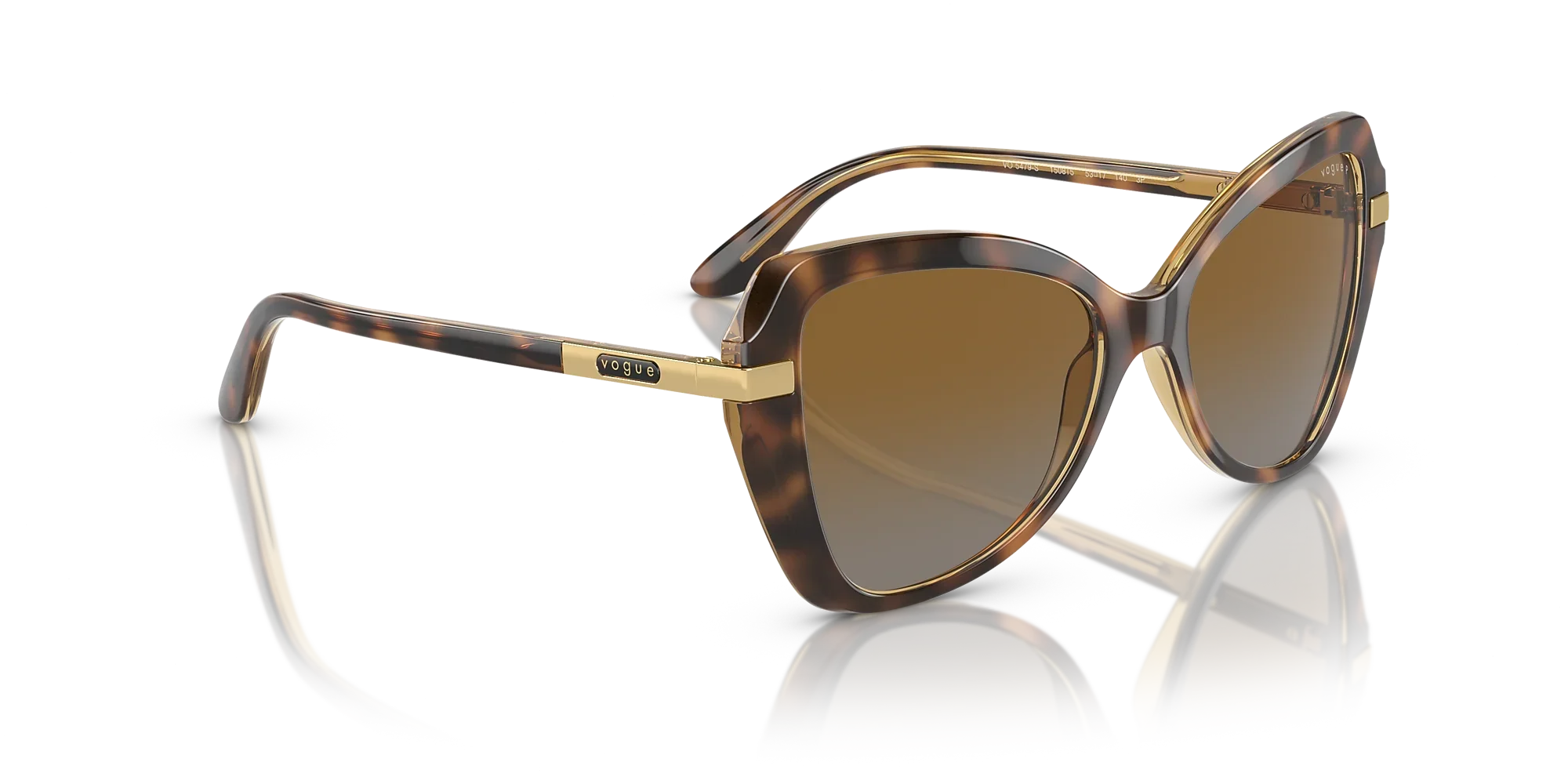 Vogue Eyewear | VO5479S | Striped Dark Havana
