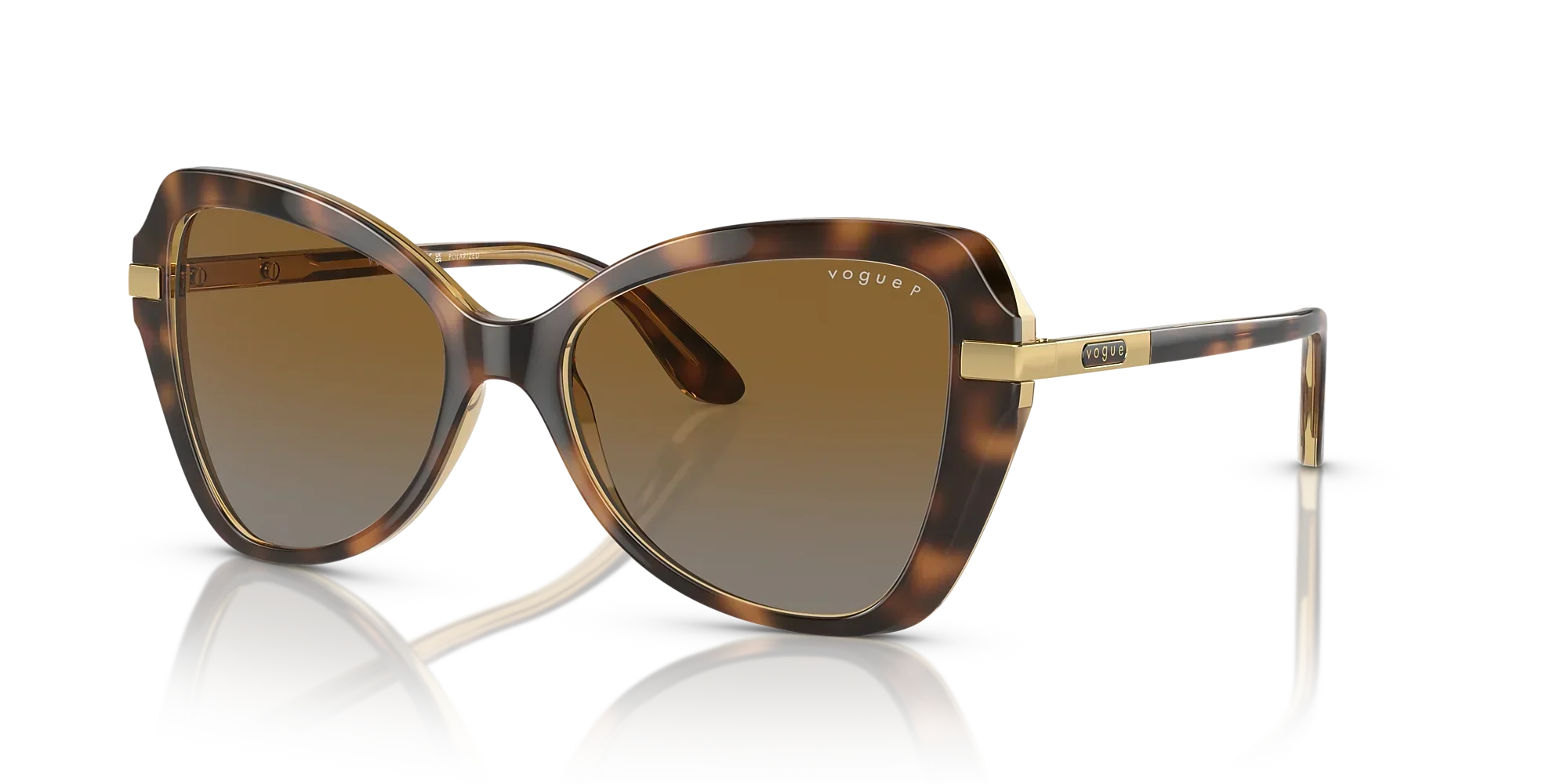 Vogue Eyewear | VO5479S | Striped Dark Havana