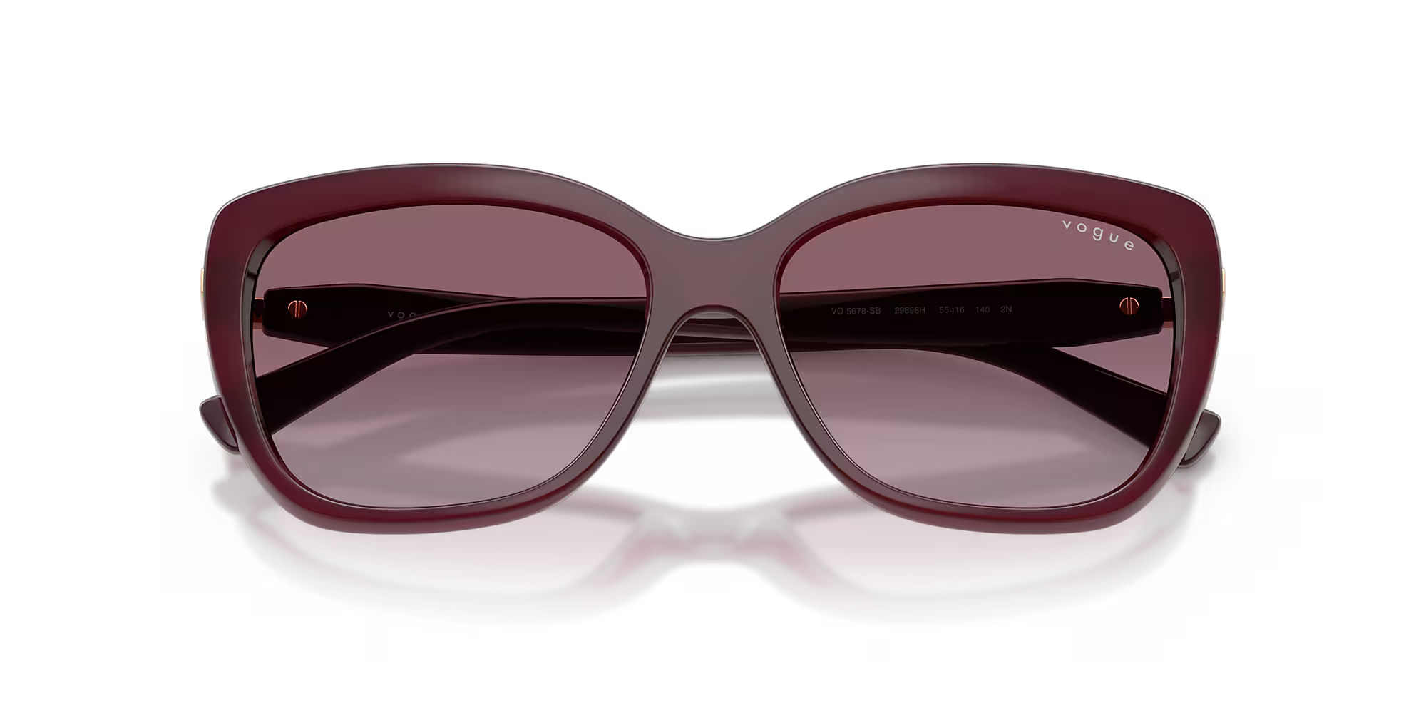 Vogue Eyewear | VO5678SB | Transparent Cherry Gradient Violet