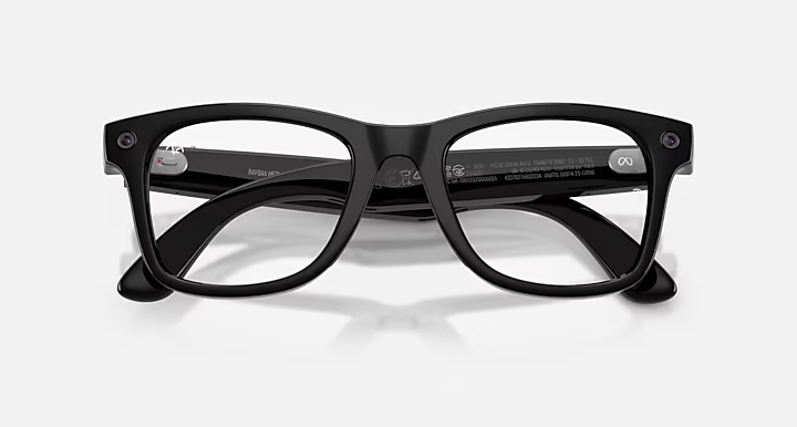 Ray-Ban Meta Gen 3 | RW4011V Wayfarer L | Shinny Black Optical