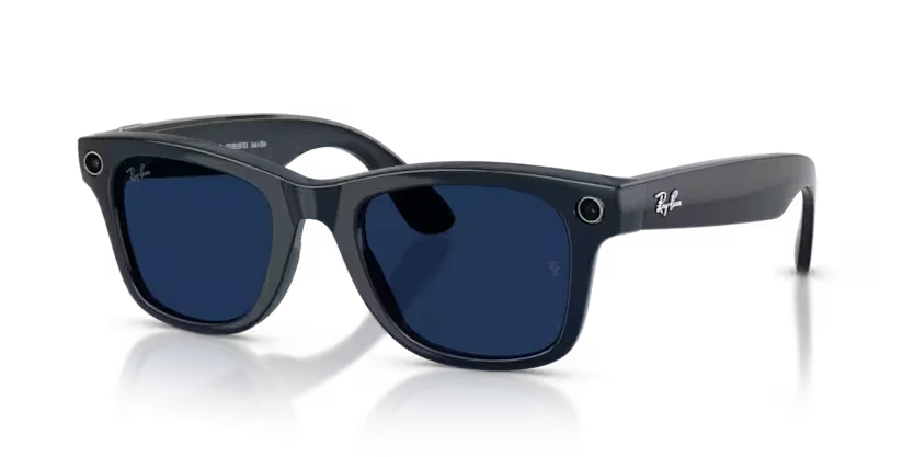 Ray-Ban Meta Gen 2 | RW4012 Wayfarer M | Shiny Cosmic Blue Sapphire Transitions