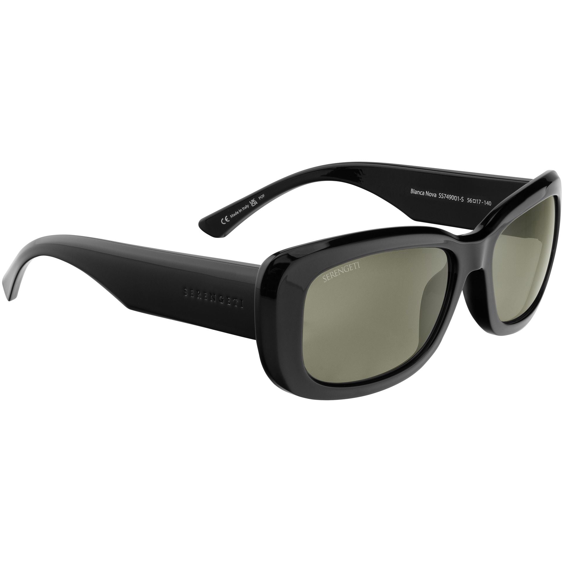 Serengeti_SS749001_Bianca_Nova_Shiny_Black_Mineral_Green_Polarised_2