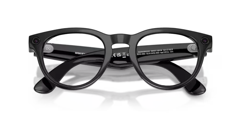 Ray-Ban Meta Gen 2 | RW4013 Headliner | Shiny Black Graphite Green Transitions