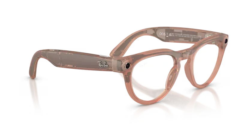 Ray-Ban Meta Gen 2 | RW4013 Headliner | Matte peach Transition Grey