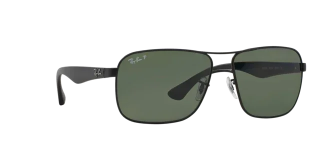 Ray Ban 3516 Matte Black Polarised