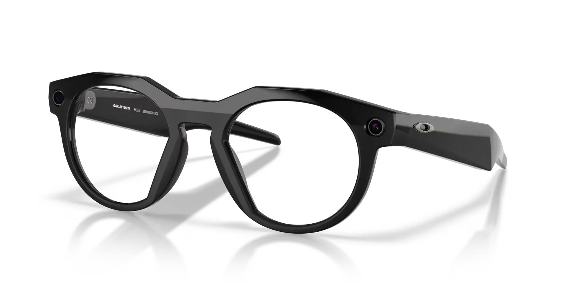 Oakley Meta HSTN Clear Lenses Black Frame