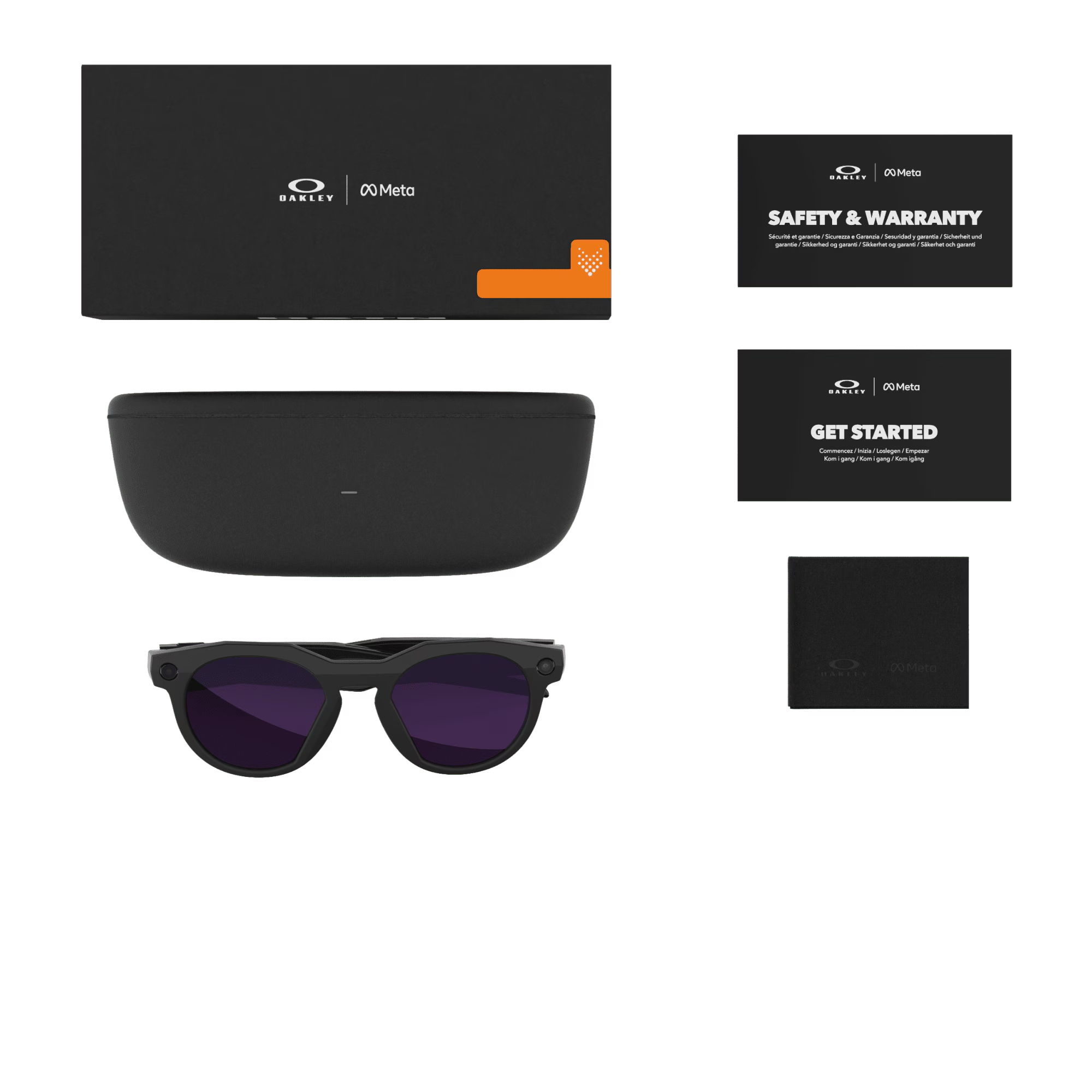 Oakley Meta HSTN Transitions Amethyst Black Frame Sunglasses