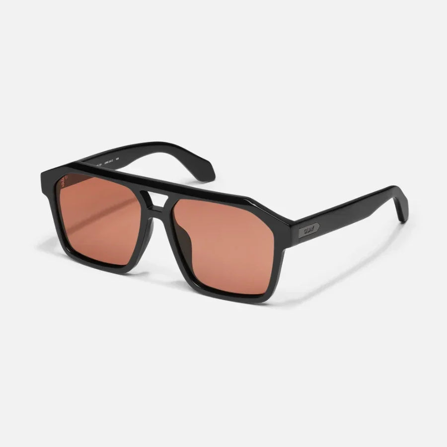 Quay | Soundcheck | Black/Apricot Polarised