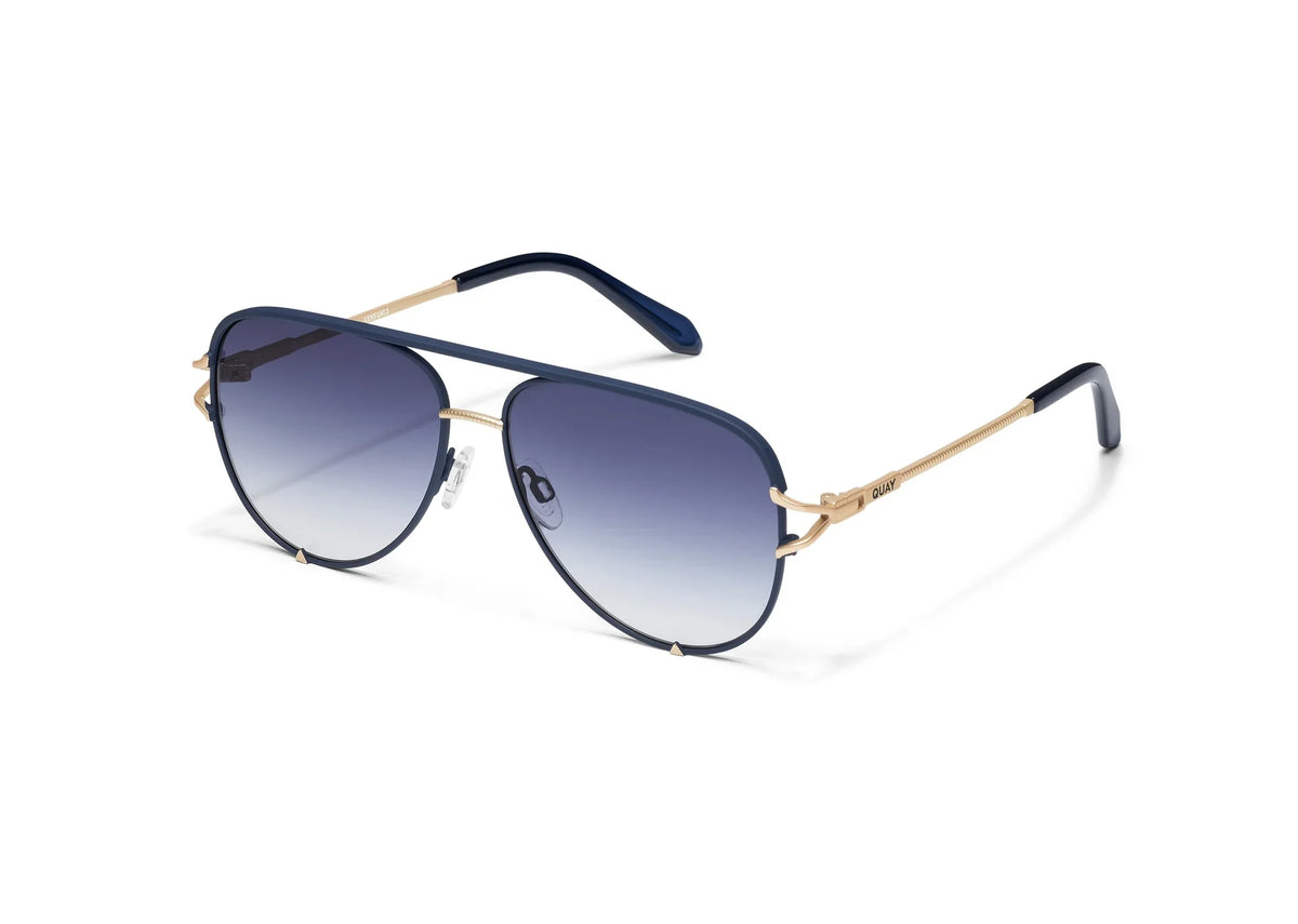 Quay | High Key Twist | Matte Navy
