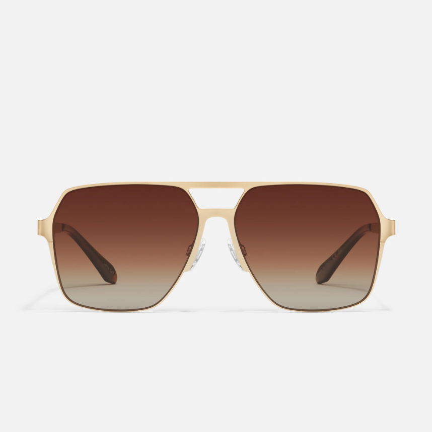 Quay | Backstage Pass | Gold/Brown Polarised