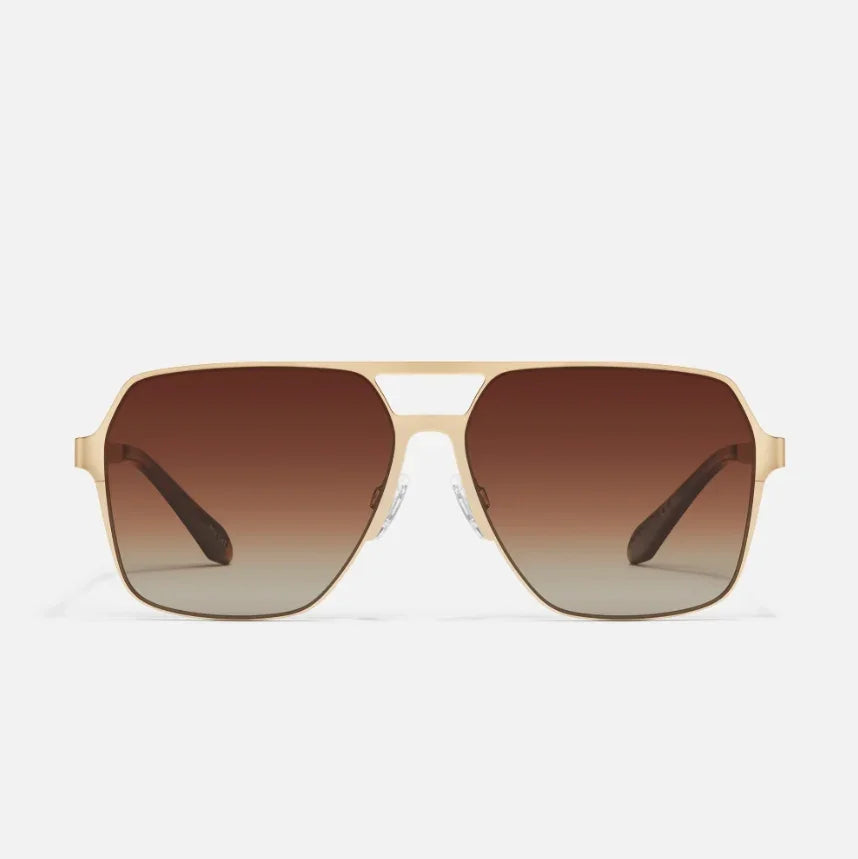 Quay | Backstage Pass | Gold/Brown Polarised