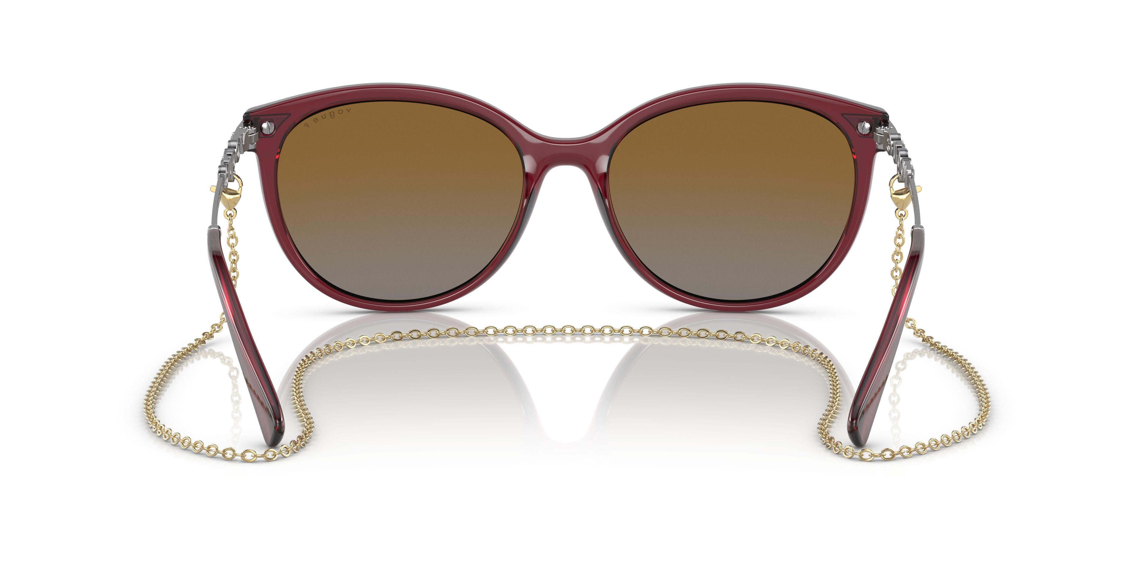 Vogue Eyewear | VO5460S | Transparent Opal Dark Red