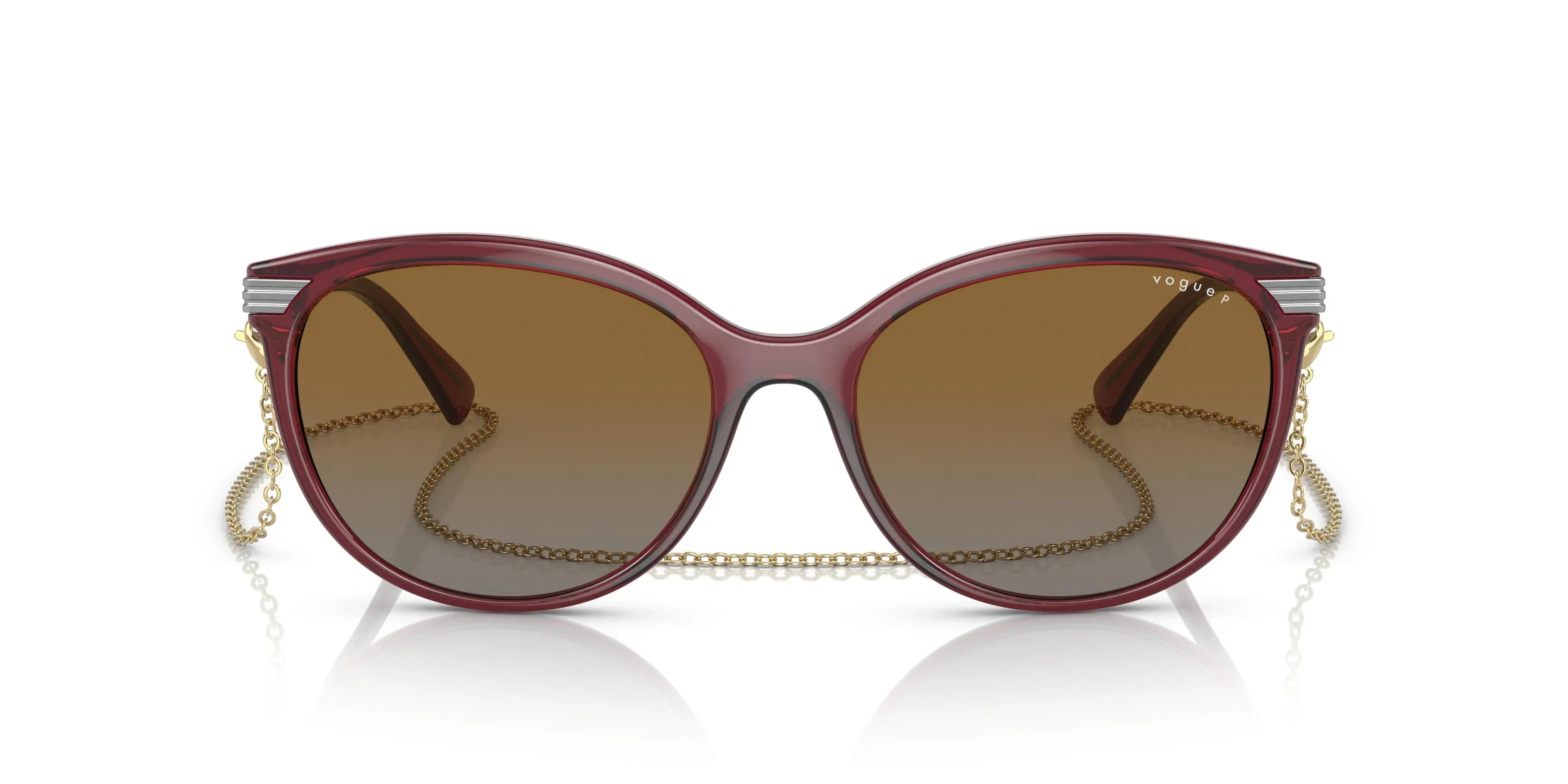 Vogue Eyewear | VO5460S | Transparent Opal Dark Red