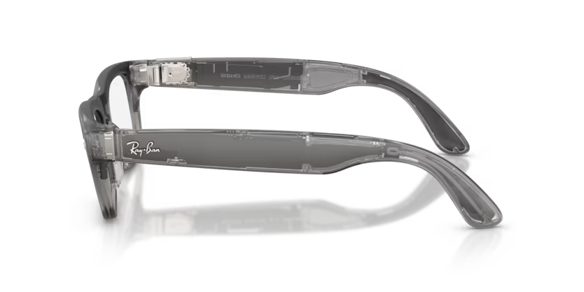 Ray-Ban Meta Gen 2 | RW7001 Blayzer Optics | Transparent ice grey