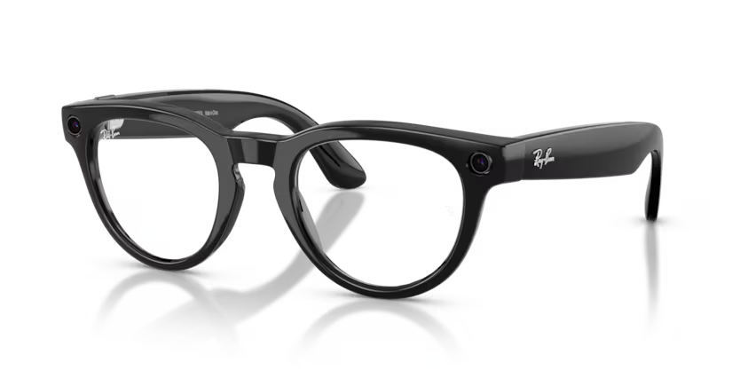 Ray-Ban Meta Gen 2 | RW4013 Headliner | Shiny Black Graphite Green Transitions
