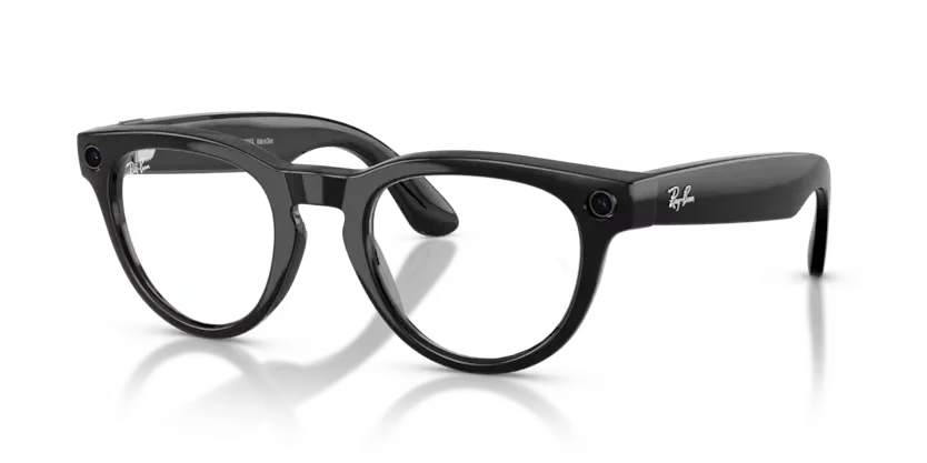 Ray-Ban Meta Gen 2 | RW4013 Headliner | Shiny Black Graphite Green Transitions