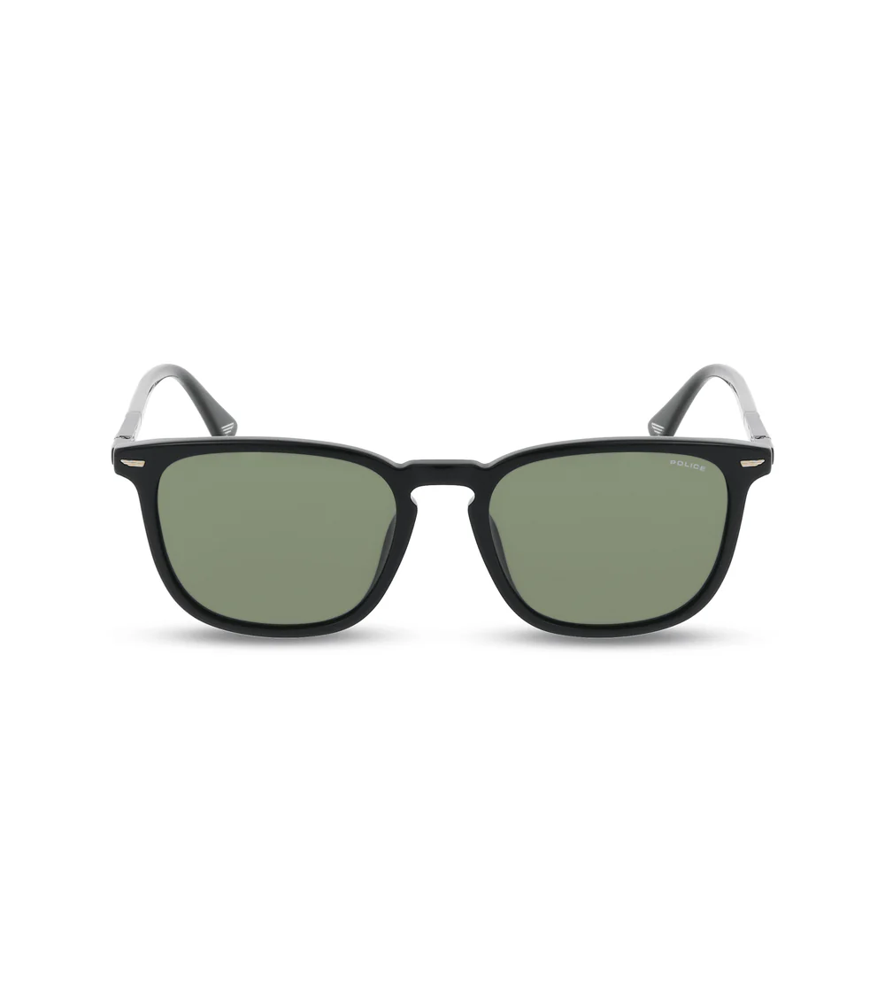 Police | SPLQ86 New Crossroads 5 | Shiny Black Green