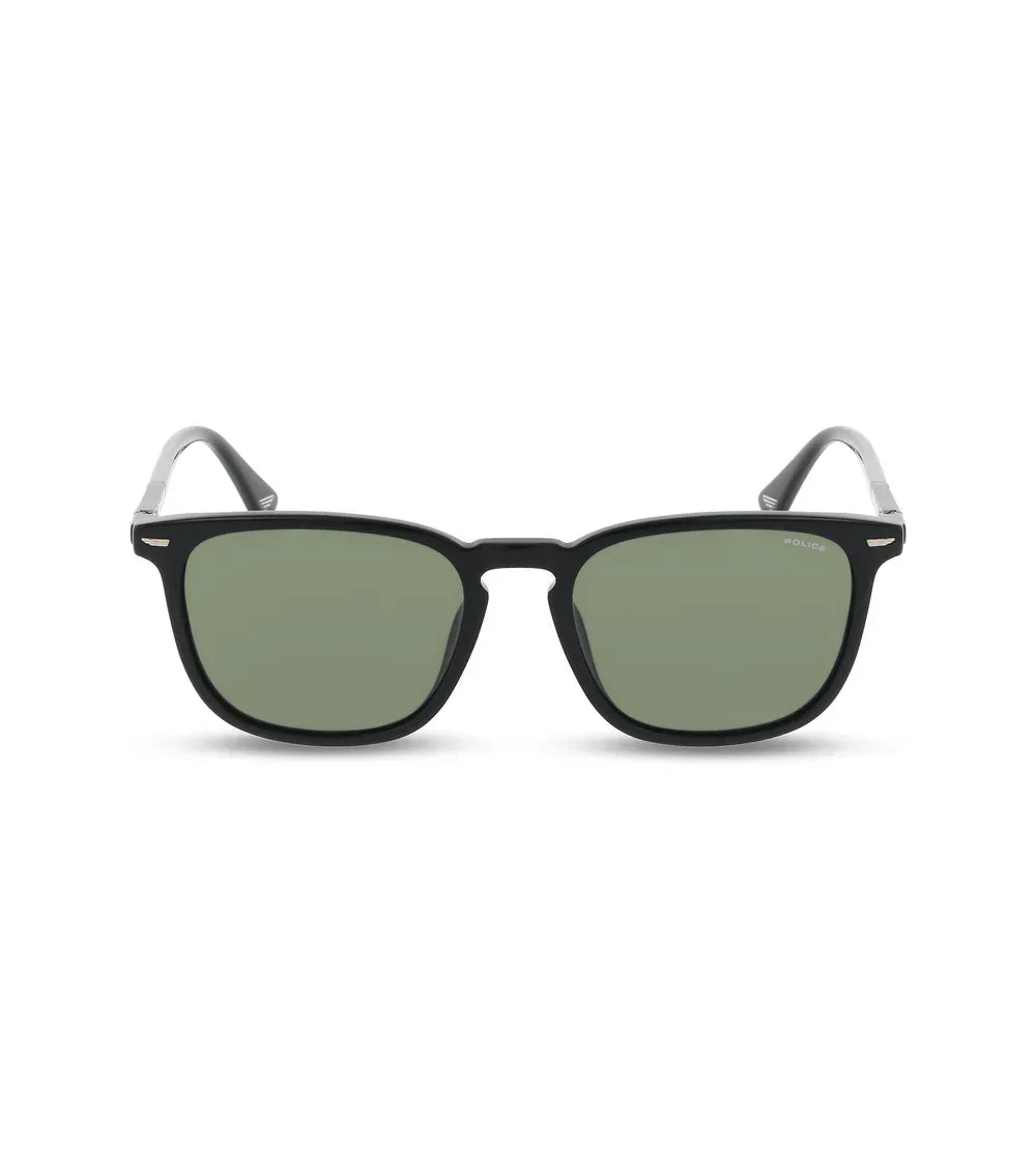 Police | SPLQ86 New Crossroads 5 | Shiny Black Green