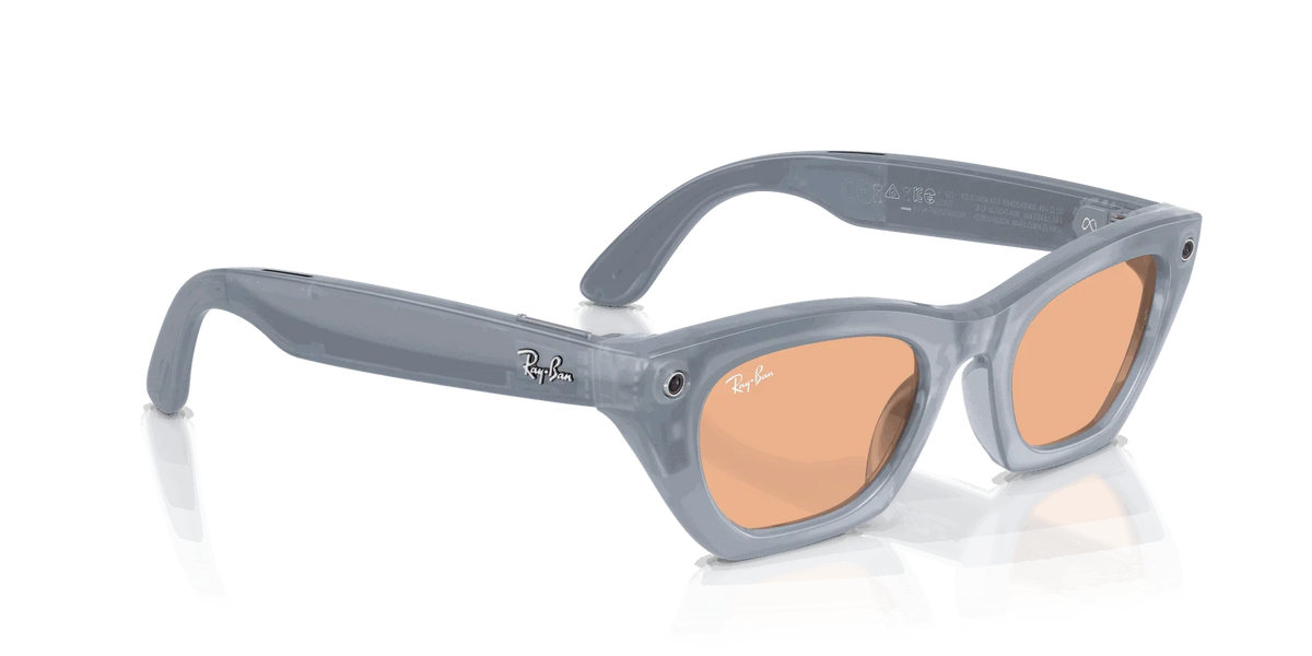 Ray-Ban Meta Gen 3 | RW4015 Zena | Milky Grey Lilac Transitions Copper