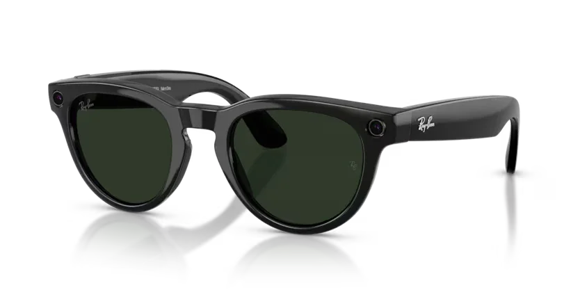 Ray-Ban Meta Gen 2 | RW4013 Headliner | Shiny Black Graphite Green Transitions