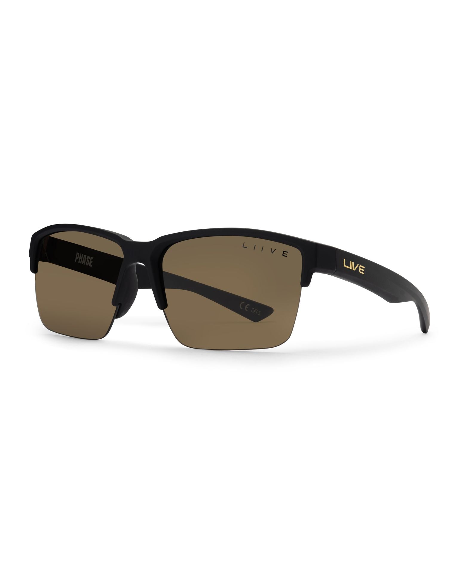 Liive | Phase X | Matte Black/Brown
