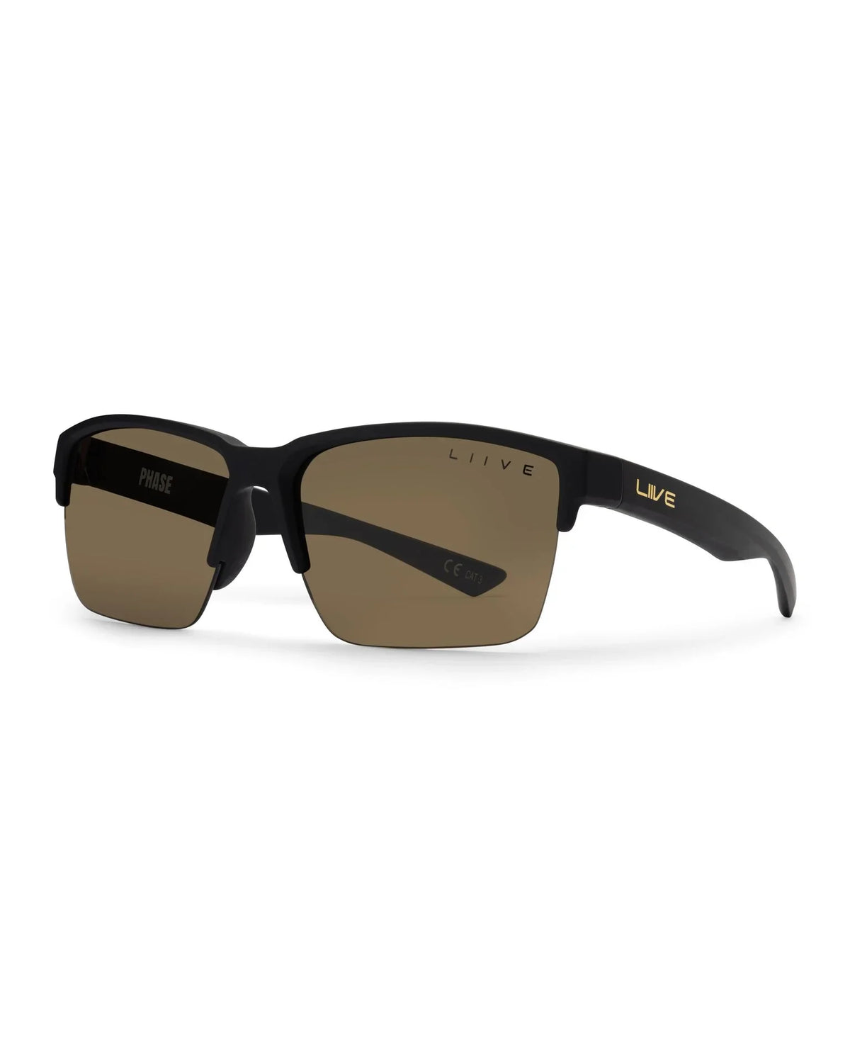 Liive | Phase X | Matte Black/Brown