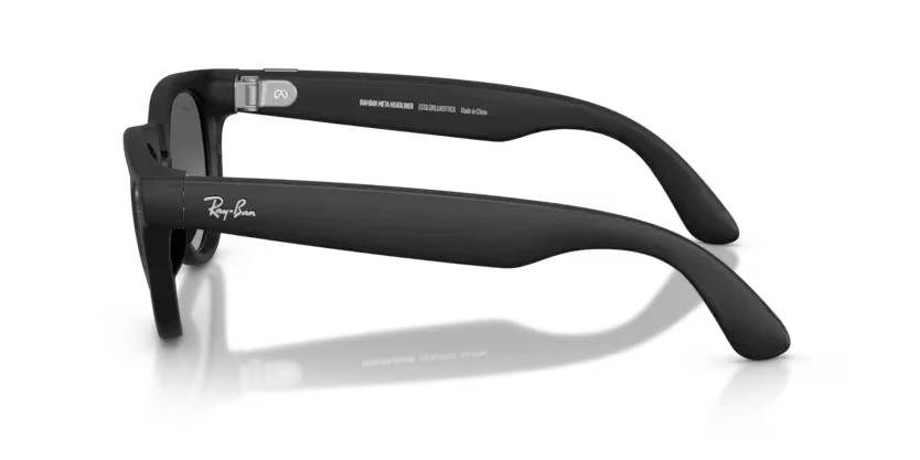 Ray-Ban Meta Gen 2 | RW4013 Headliner | Matte Black Gradient Graphite Polarised