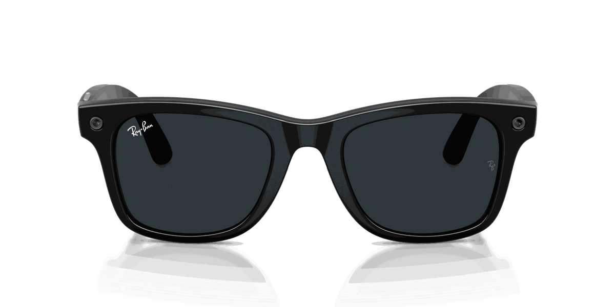 Ray-Ban Meta Gen 3 | RW4011 Wayfarer L | Shiny Black Transitions Gen S Grey