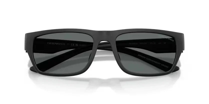 Emporio Armani | 4267U | Rubberized Matte Black Polarised