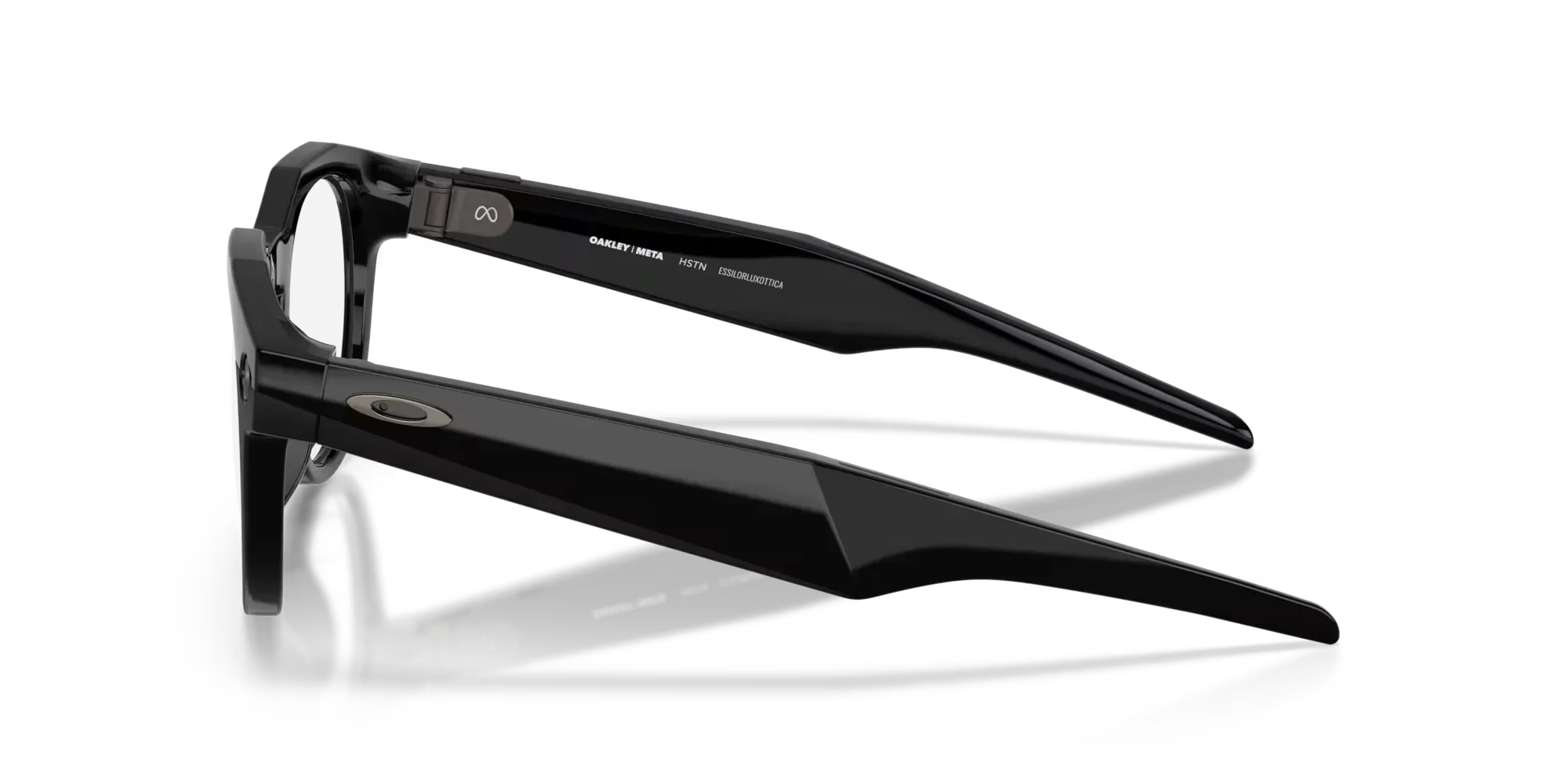 Oakley Meta HSTN Clear Lenses Black Frame