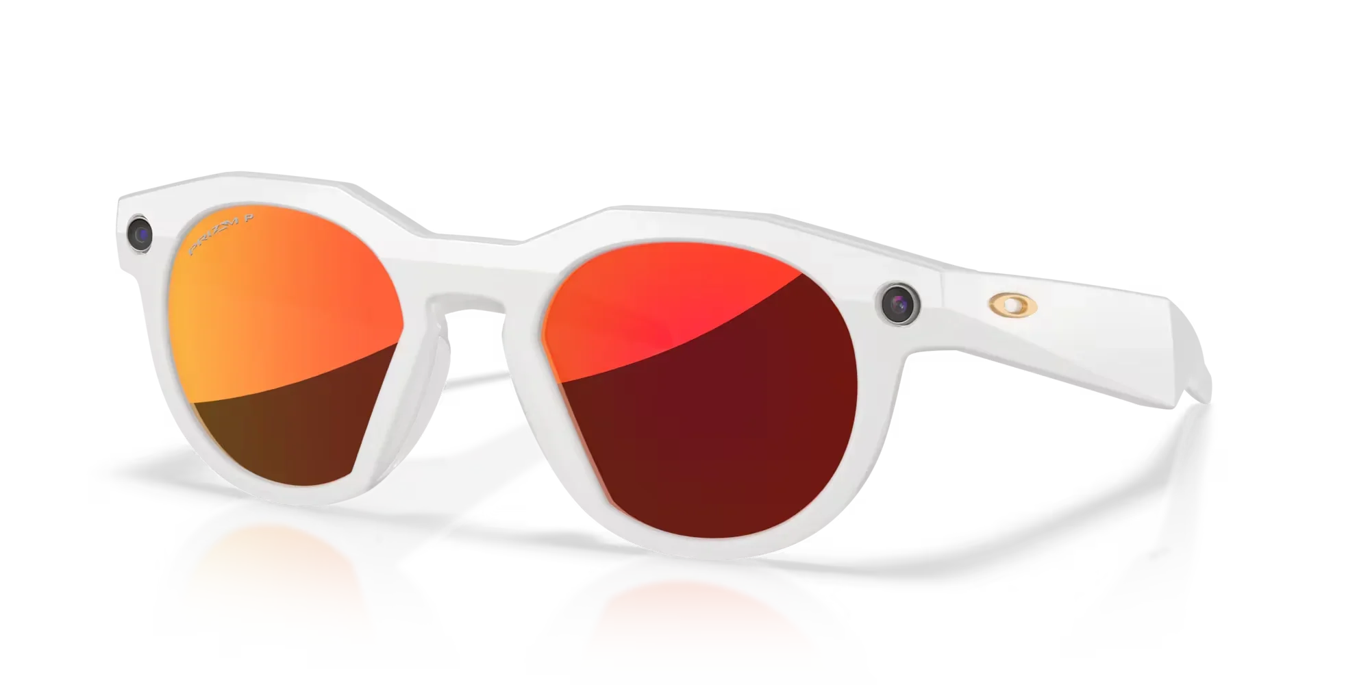 Oakley Meta HSTN PRIZM Ruby Lenses Warm Grey