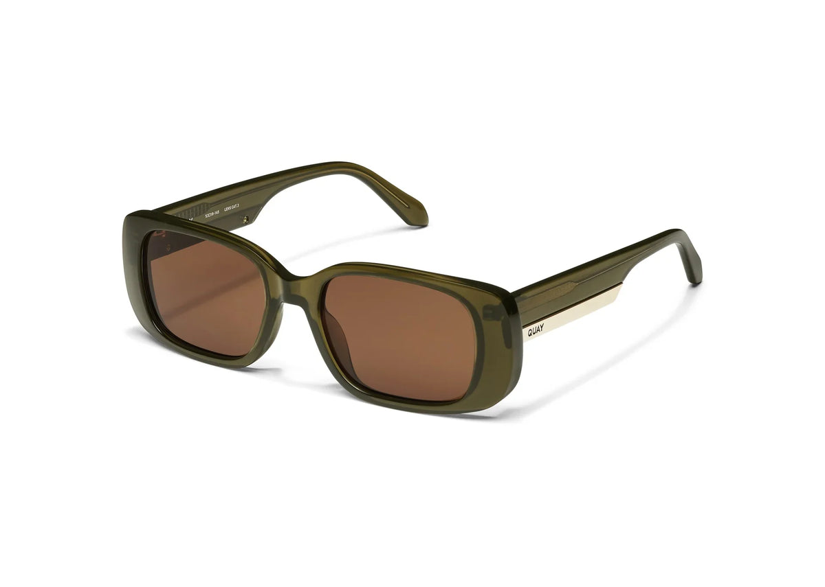 Quay | Karma | Olive Brown