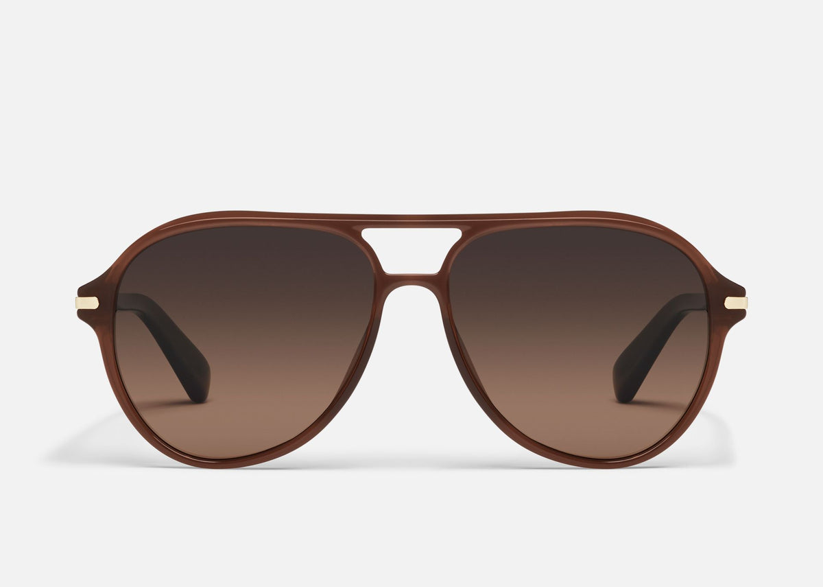 Quay | Day One | Brown Dark Fawn Polarised