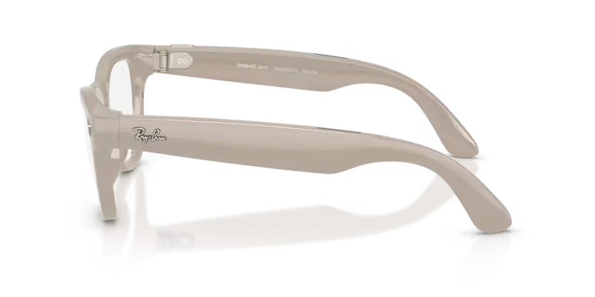 Ray-Ban Meta Gen 2 | RW4014 Skyler | Shiny Chalky Grey Transitions Sapphire