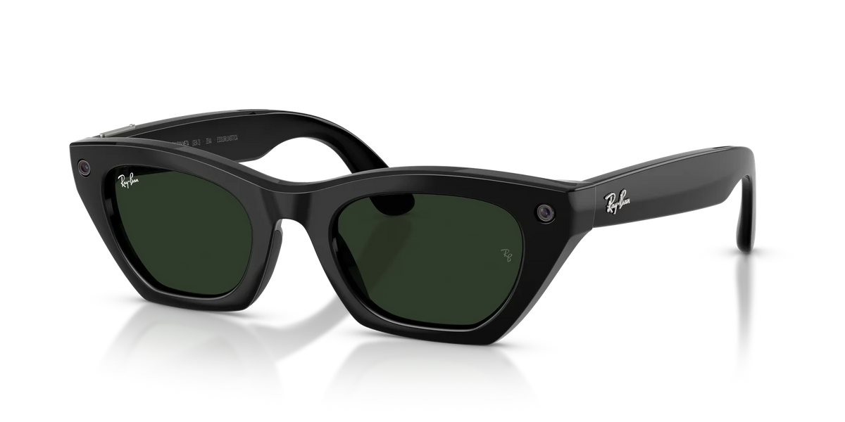 Ray-Ban Meta Gen 3 | RW4015 Zena | Shiny Black Transitions Gen S Graphite Green