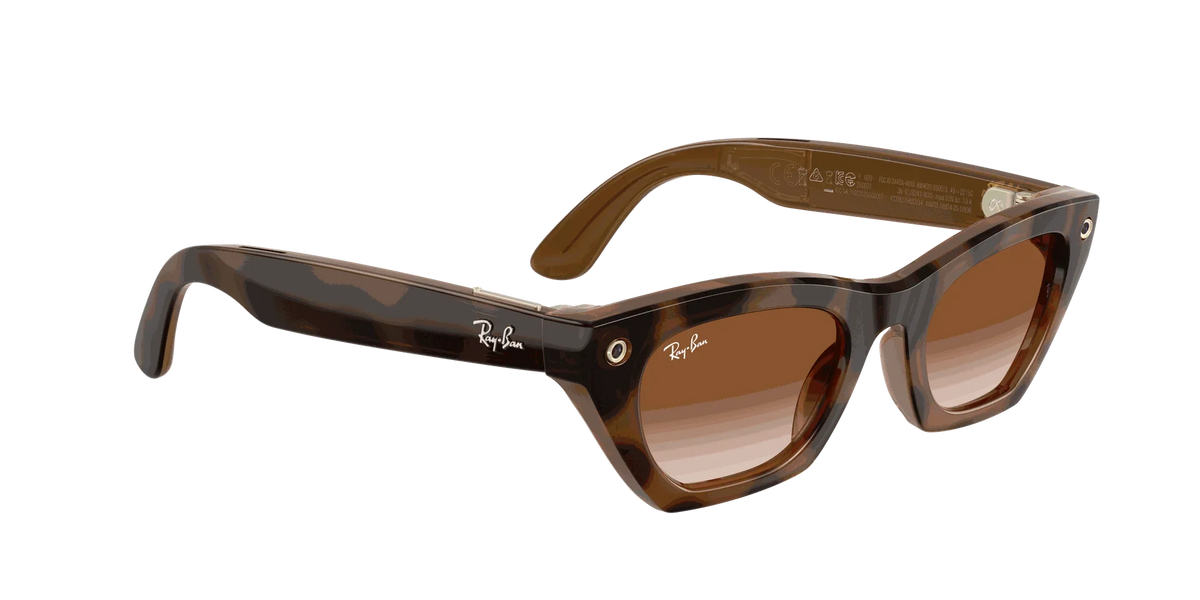 Ray-Ban Meta Gen 3 | RW4015 Zena | Havana Gradient Brown