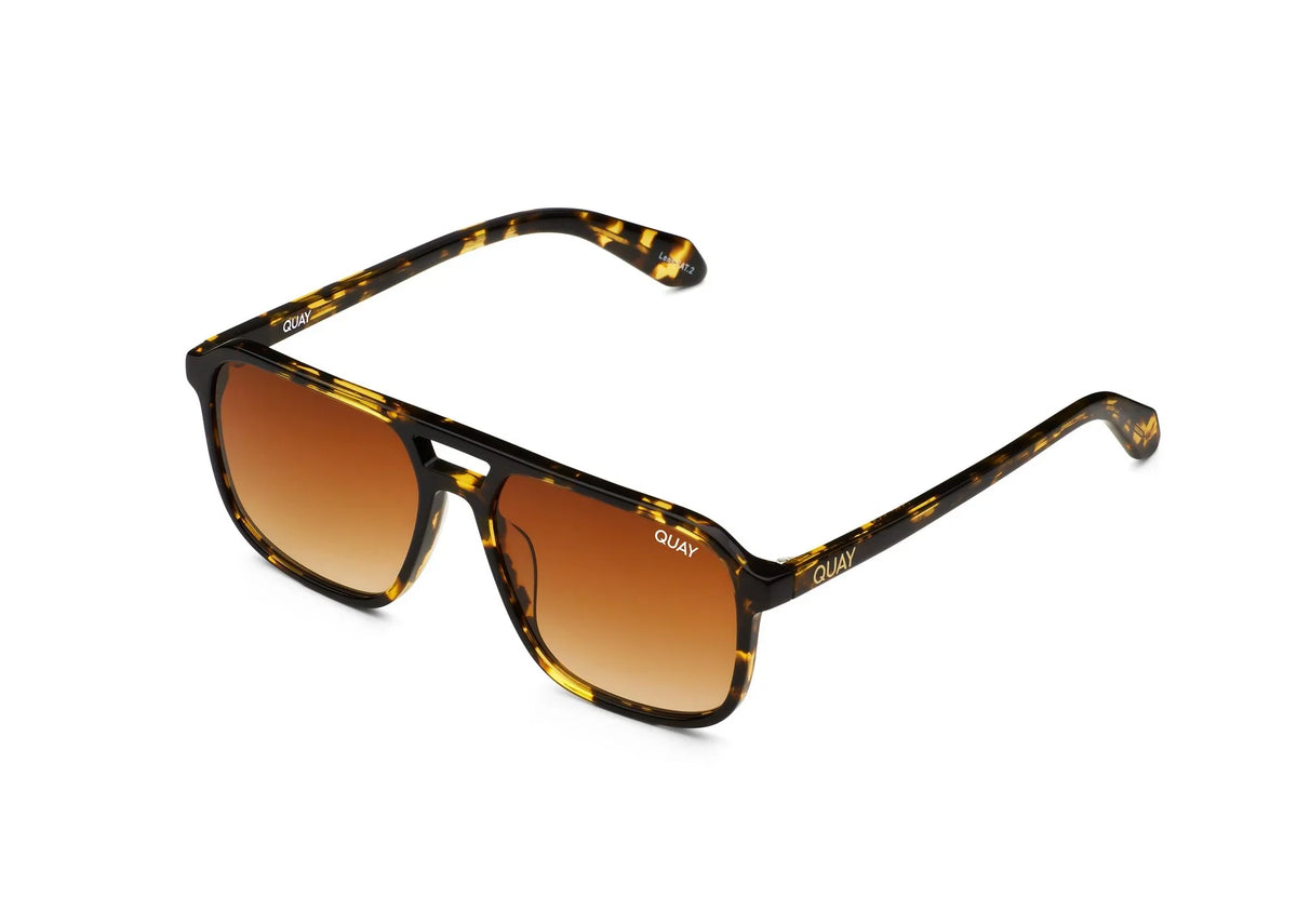 Quay | On The Fly | Shiny Yellow Tort/Orange Gradient