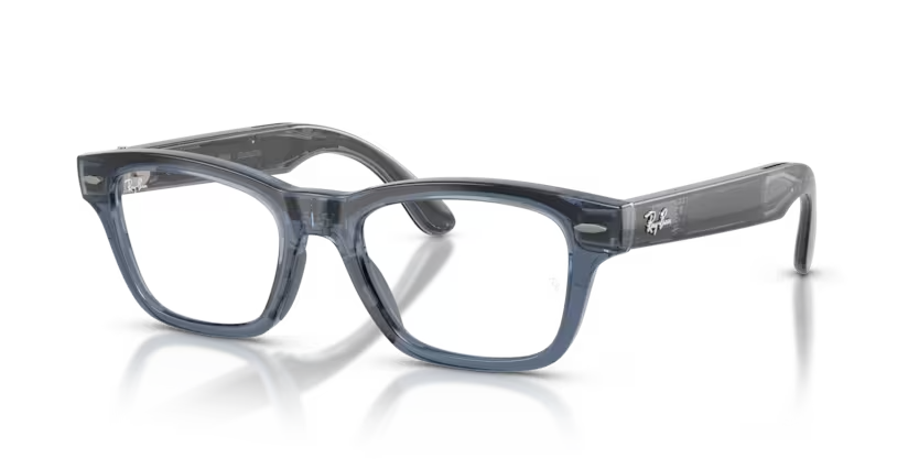Ray-Ban Audio Meta Gen 3 | RW7005 Burbank M | Transparent Sky Blue Transitions Sapphire