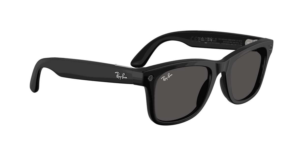 Ray-Ban Meta Gen 3 | RW4011 Wayfarer M | Matte Black Grey