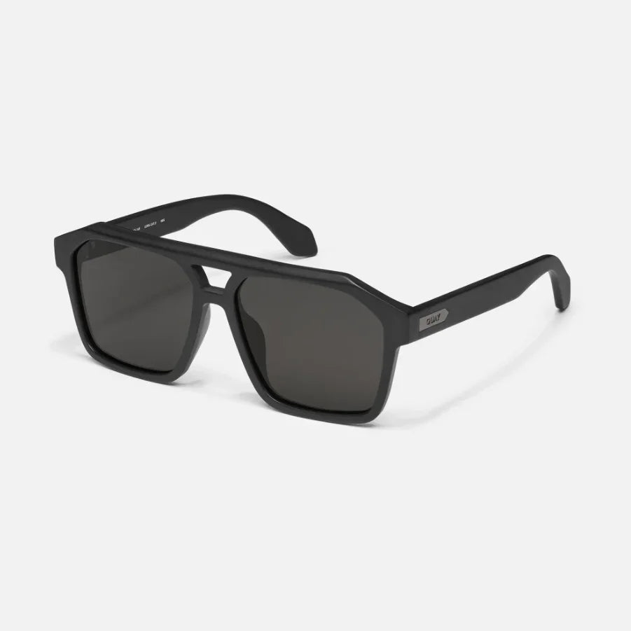 Quay | Soundcheck | Matte Black/Black Polarised