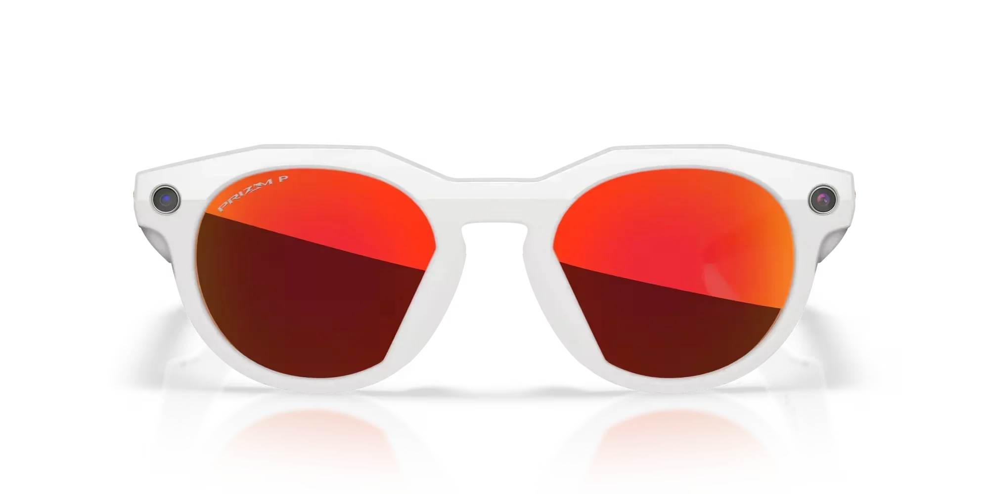 Oakley Meta HSTN PRIZM Ruby Lenses Warm Grey