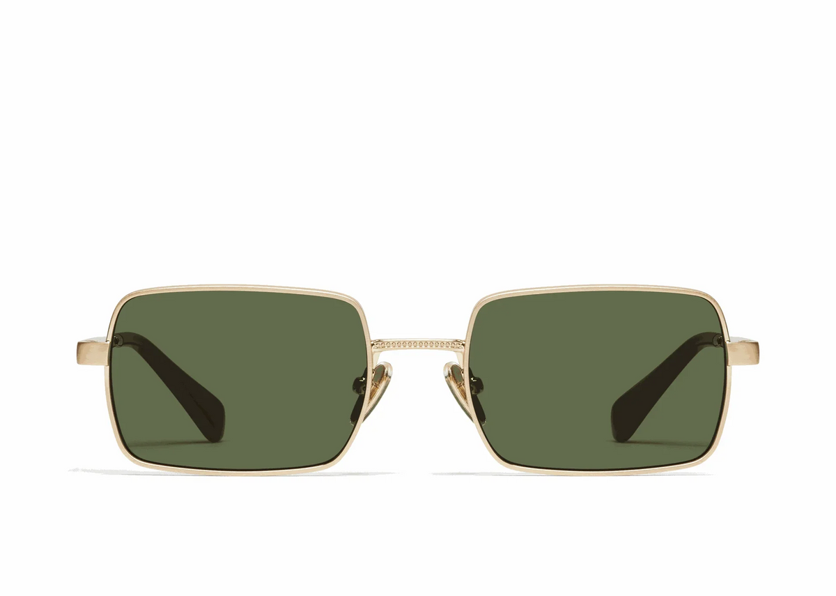 Quay | DND | Brushed Gold Green