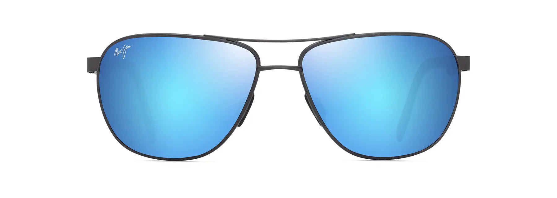 Maui Jim | B728 | Castles Matte Dark Ruthenium/Blue Hawaii