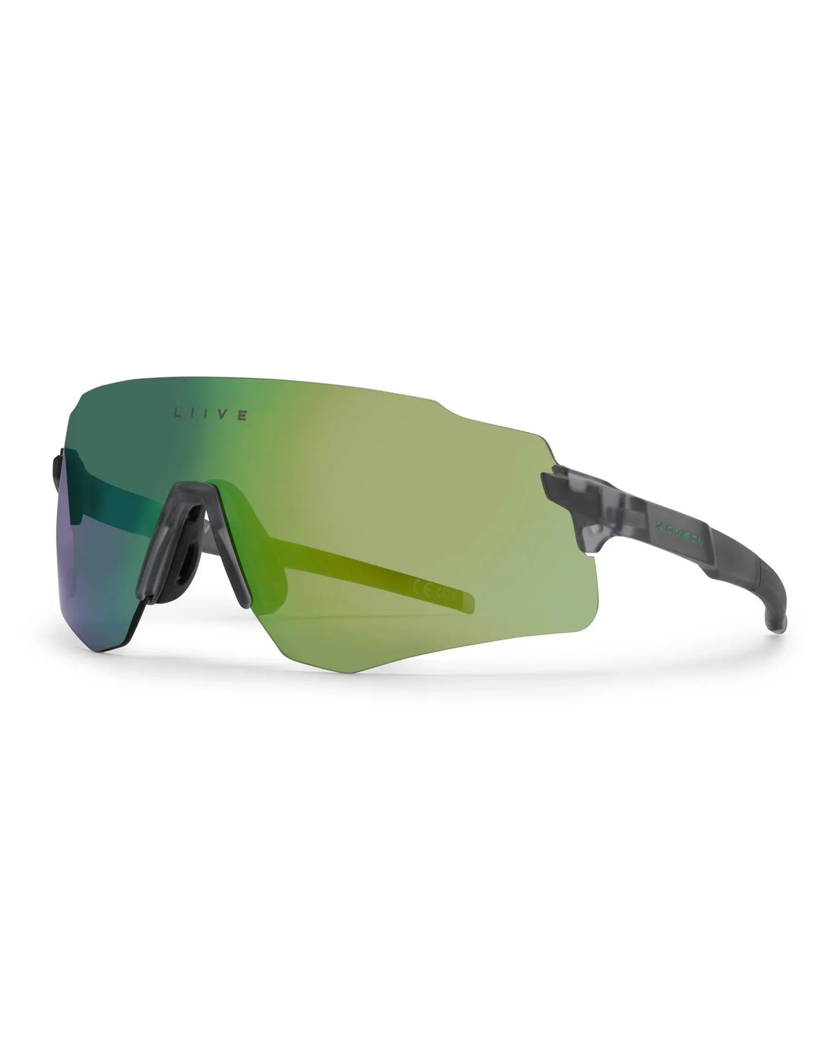 Liive | Flow X | Matte Crystal/Green mirror